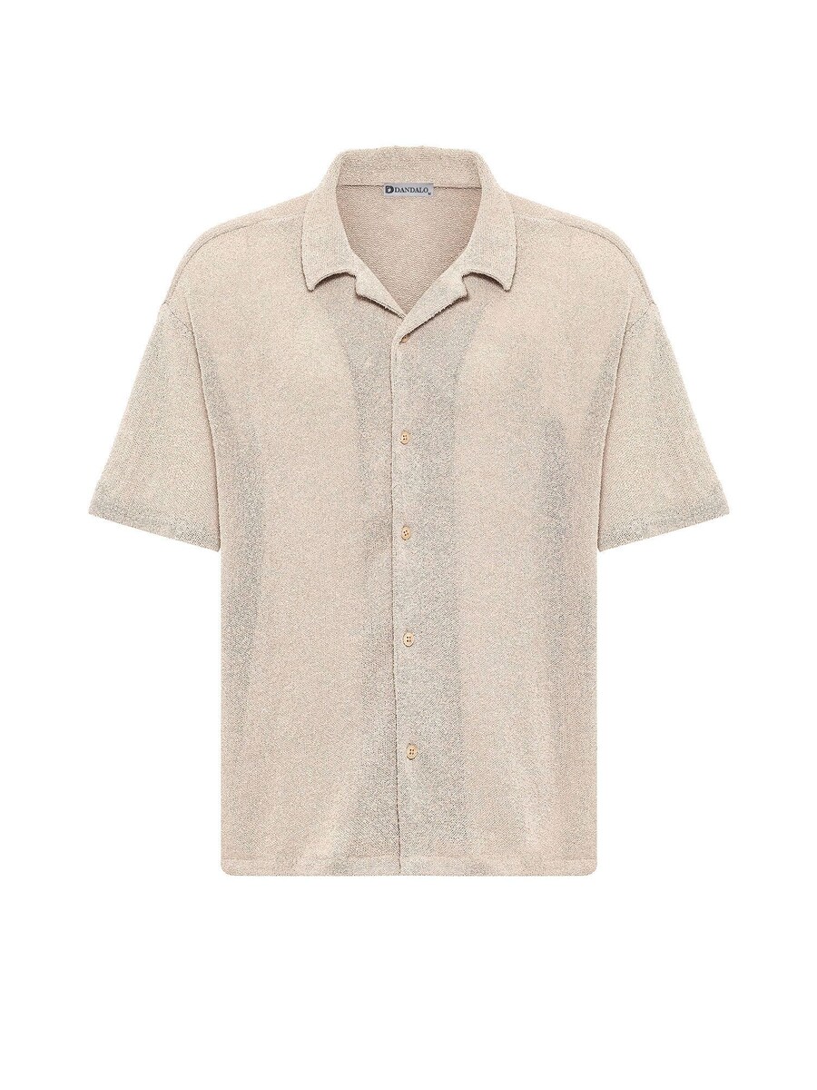 

Рубашка на пуговицах классического кроя Dandalo, светло-бежевый