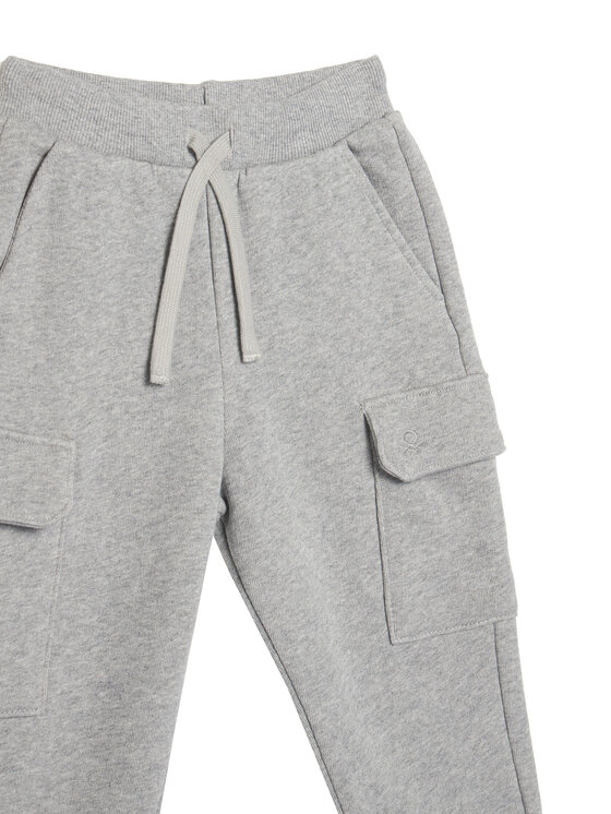 Спортивные брюки regular fit 3J68GF045 United Colors Of Benetton, серый — фото 3