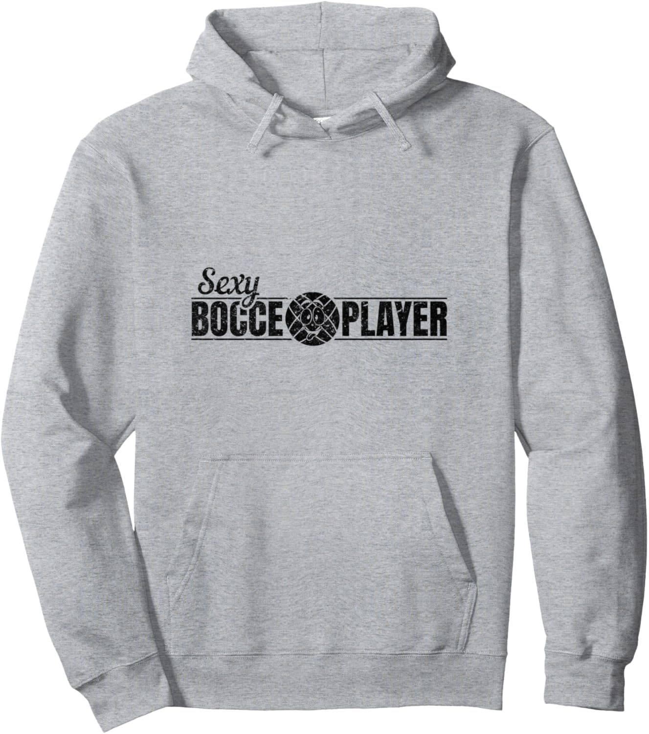

Худи с изображением игрока в бочче - Сексуальный игрок в бочче Boccia Ball Player Boccia Player, серый