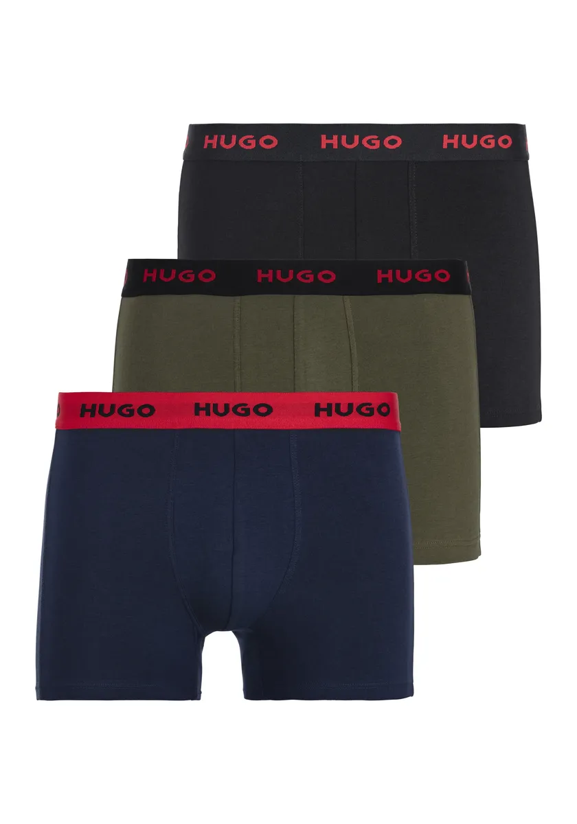

HUGO Underwear Трусы (упаковка, 3 шт.), с поясом с логотипом HUGO, цвет Open Miscellaneous 966