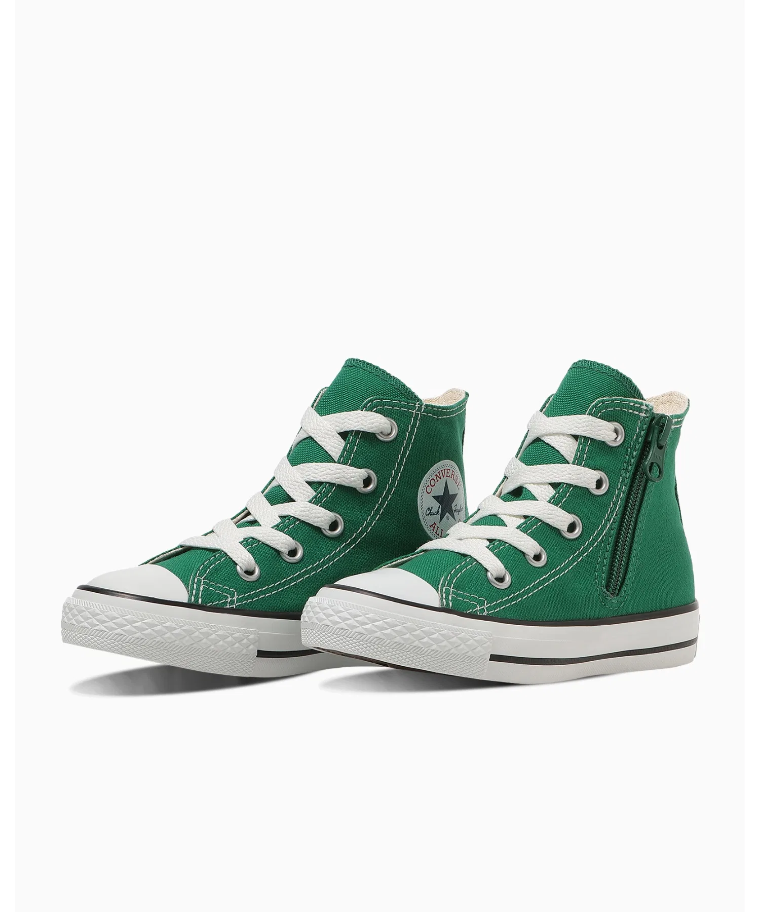 Детские высокие кеды Converse All Star Z HI зелёные