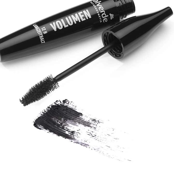Тушь для ресниц alverde NATURKOSMETIK Mascara 12h Volumen Langzeithalt, 10 ml — фото 3