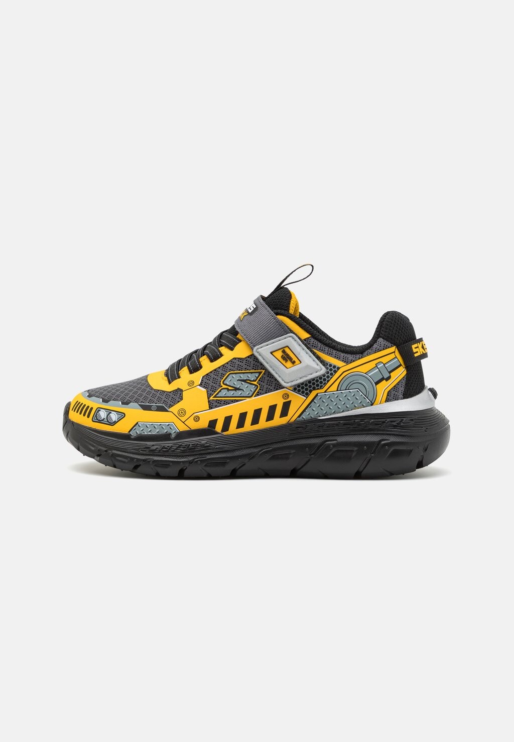 

Кроссовки низкие SKECH TRACKS Skechers, цвет charcoal/yellow