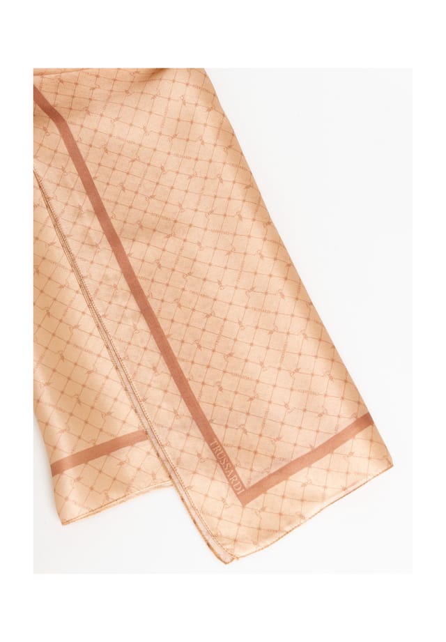

Шарф Trussardi, розовый