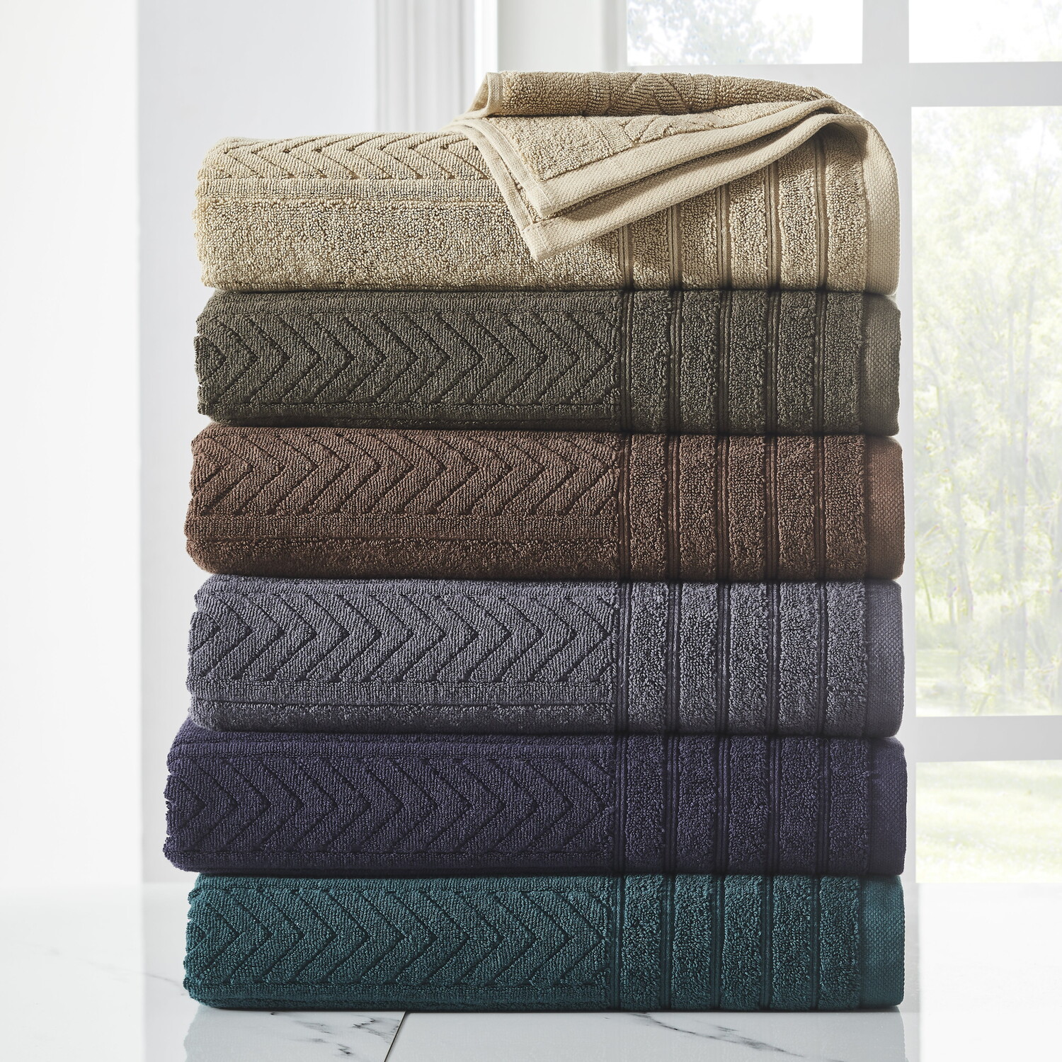 

Набор полотенец для рук HOUMN 2 шт, коричневый