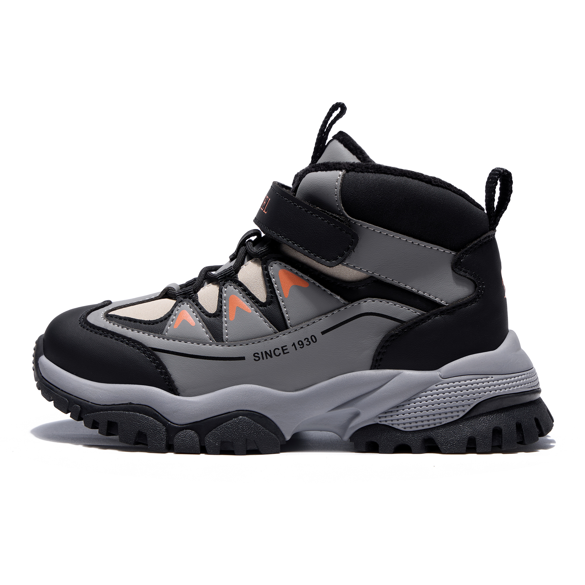 Термические кроссовки Mid top Outdoor для детей CAMEL, серый/черный