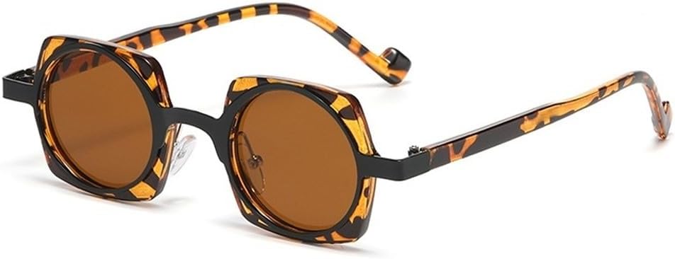 

Популярные модные маленькие квадратные солнцезащитные очки для женщин в стиле ретро, ​​конфетного цвета, с прозрачными линзами, защитой от синего света, и для мужчин SKFGNX, Leopard Tea