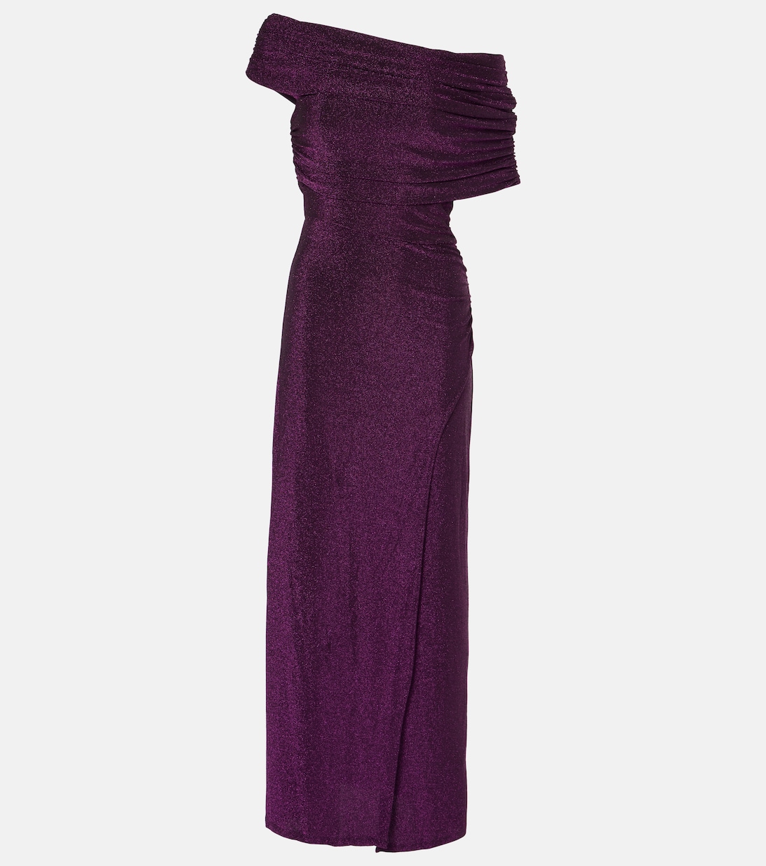

Платье макси из джерси Agustin Diane von Furstenberg, Metallic Red Purple