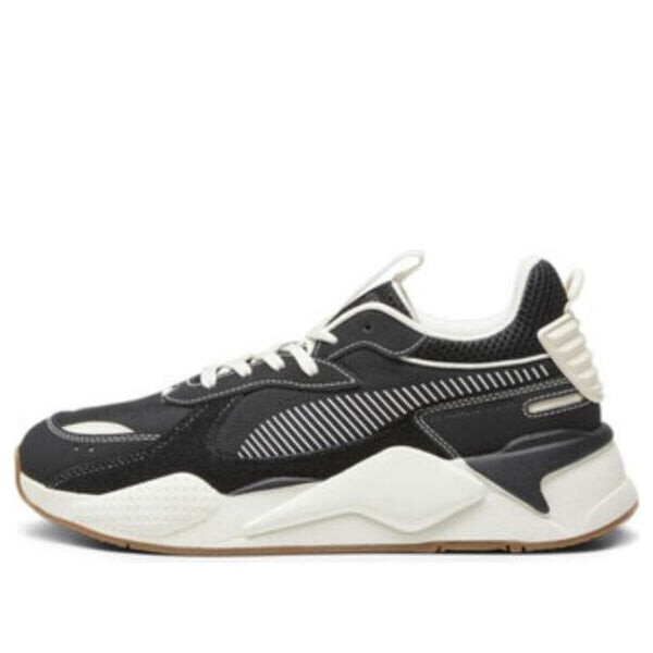 

Кроссовки rs-x suede 'black alpine snow' Puma, черный
