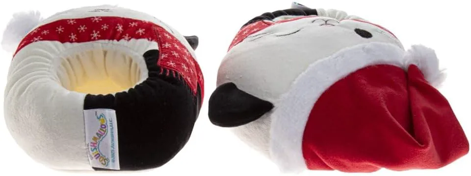 Мягкие плюшевые тапочки Squishmallows, легкие, теплые и удобные, тапочки для дома для детей и взрослых (размеры 11-1 для маленьких детей / 2-5 для больших детей / 5-10 для взрослых) — фото 3