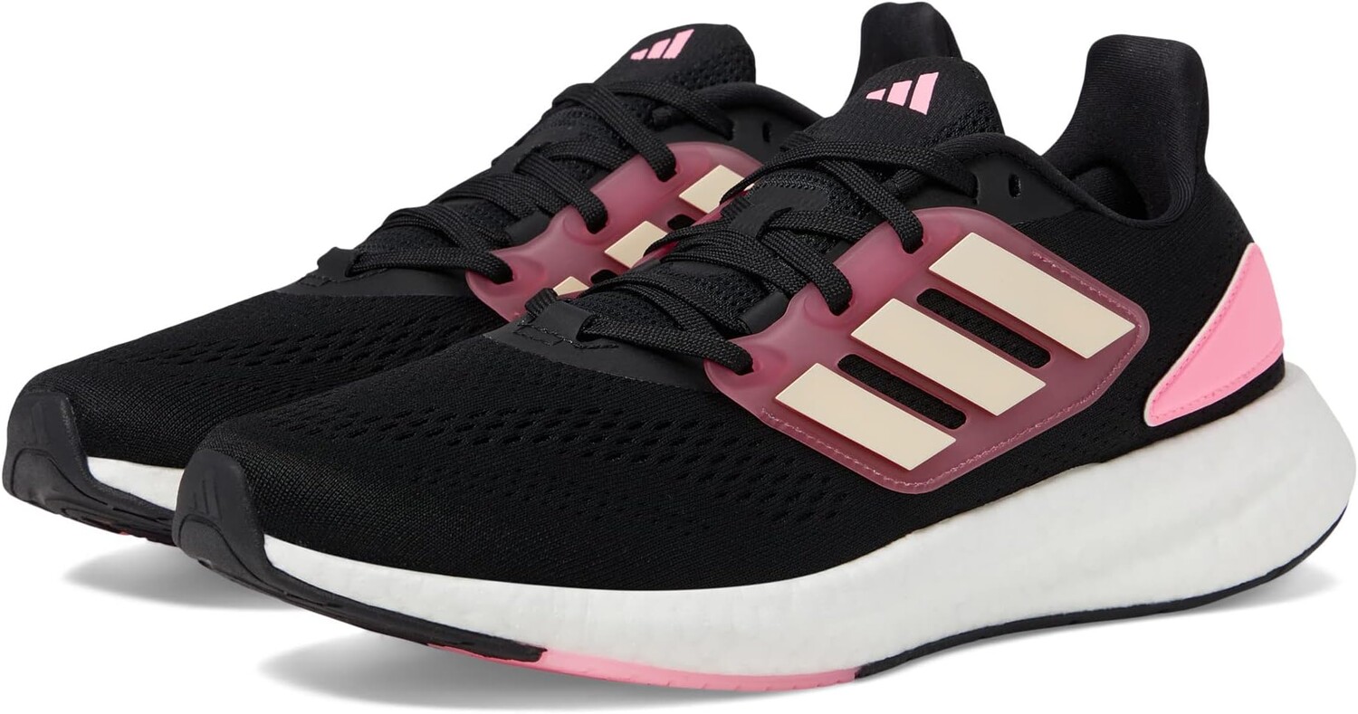 

Кроссовки Pureboost 22 adidas, цвет Black/Bliss Orange/Pink Strata, Черный, Кроссовки Pureboost 22 adidas, цвет Black/Bliss Orange/Pink Strata