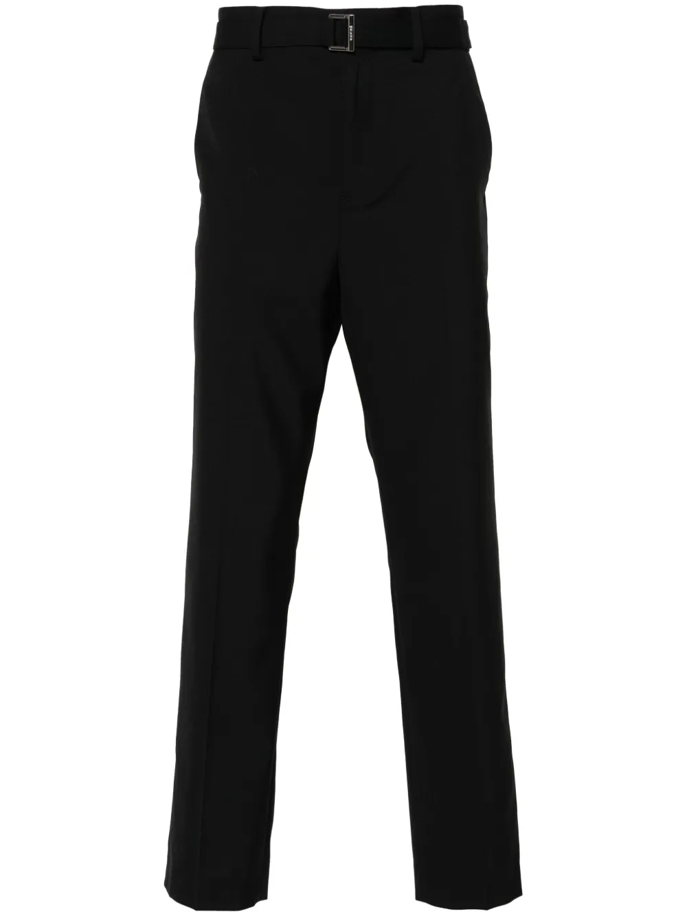 

Брюки Melton строгого кроя SACAI, черный
