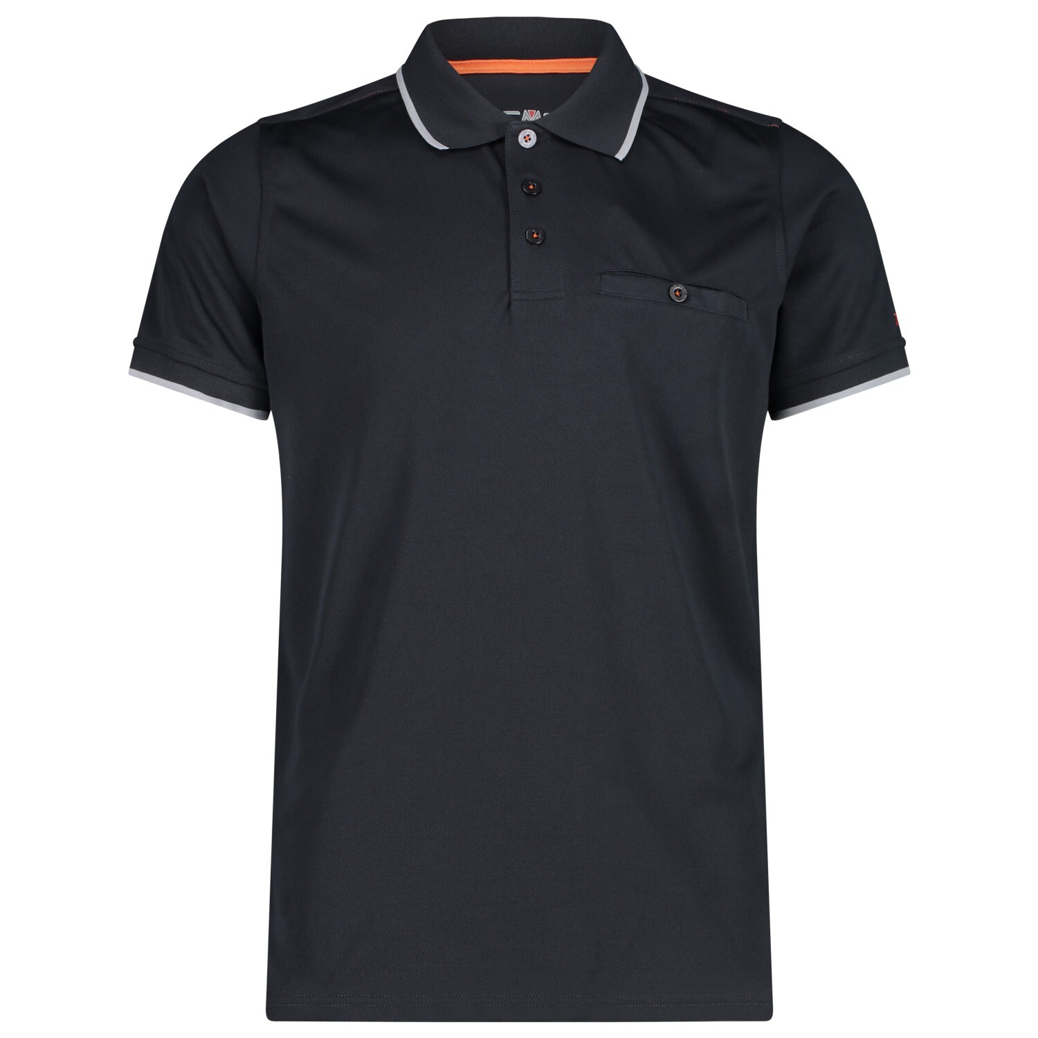 

Рубашка поло Cmp Polo Polyester, цвет Antracite/Grey
