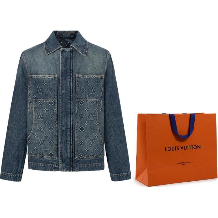 

LOUIS VUITTON Джинсовая куртка, Shopping Bag Included