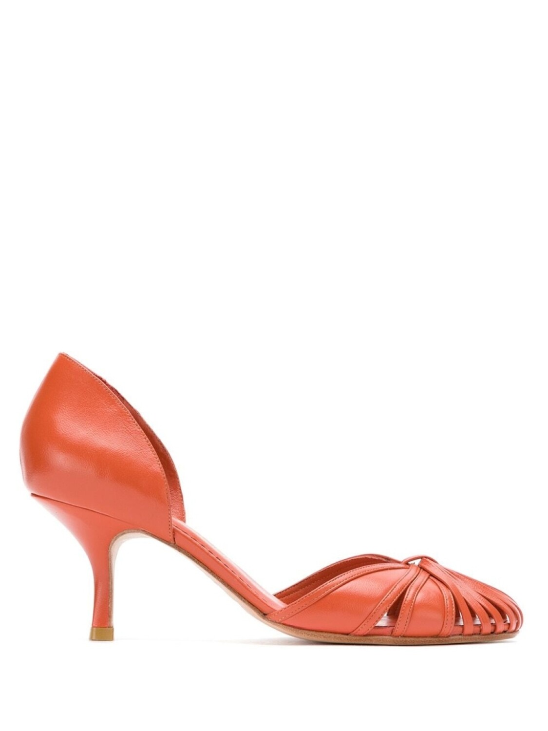 

Sarah Chofakian Sarah pumps, оранжевый