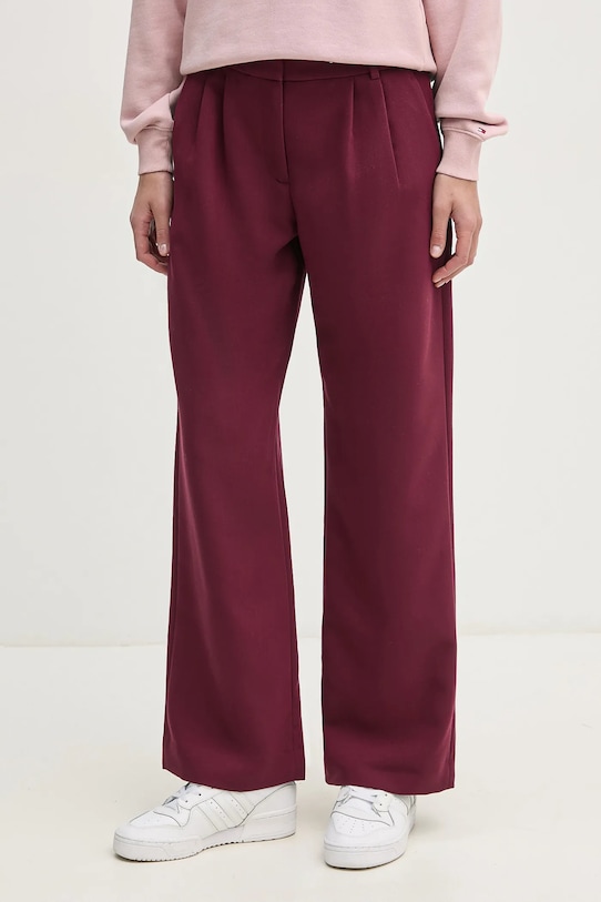 

Брюки Abercrombie & Fitch, бордовый