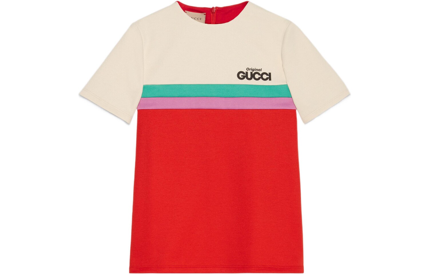 Платье детское Gucci, красный / белый