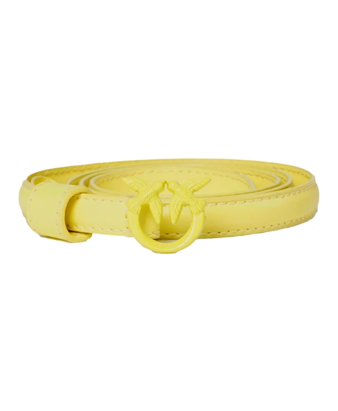 

Ремень Love Berry, блочный, желтый. Pinko, желтый
