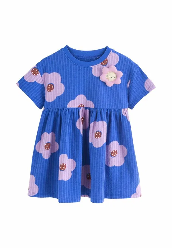 Трикотажное платье Next, Blue Flower