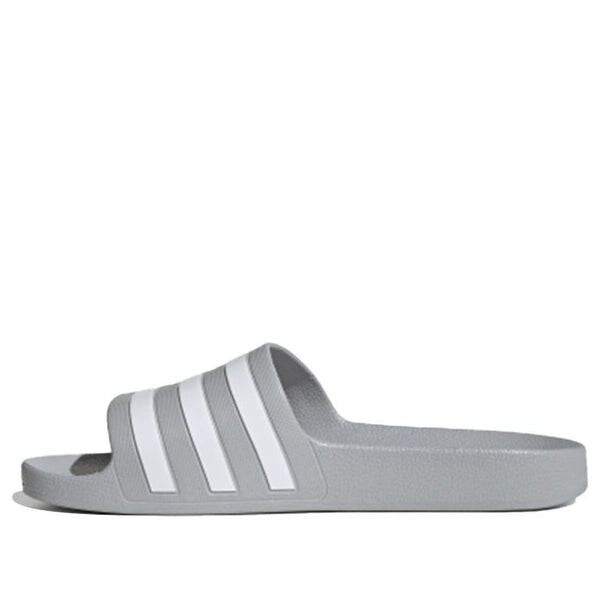 

Тапочки adilette aqua slippers grey Adidas, серый