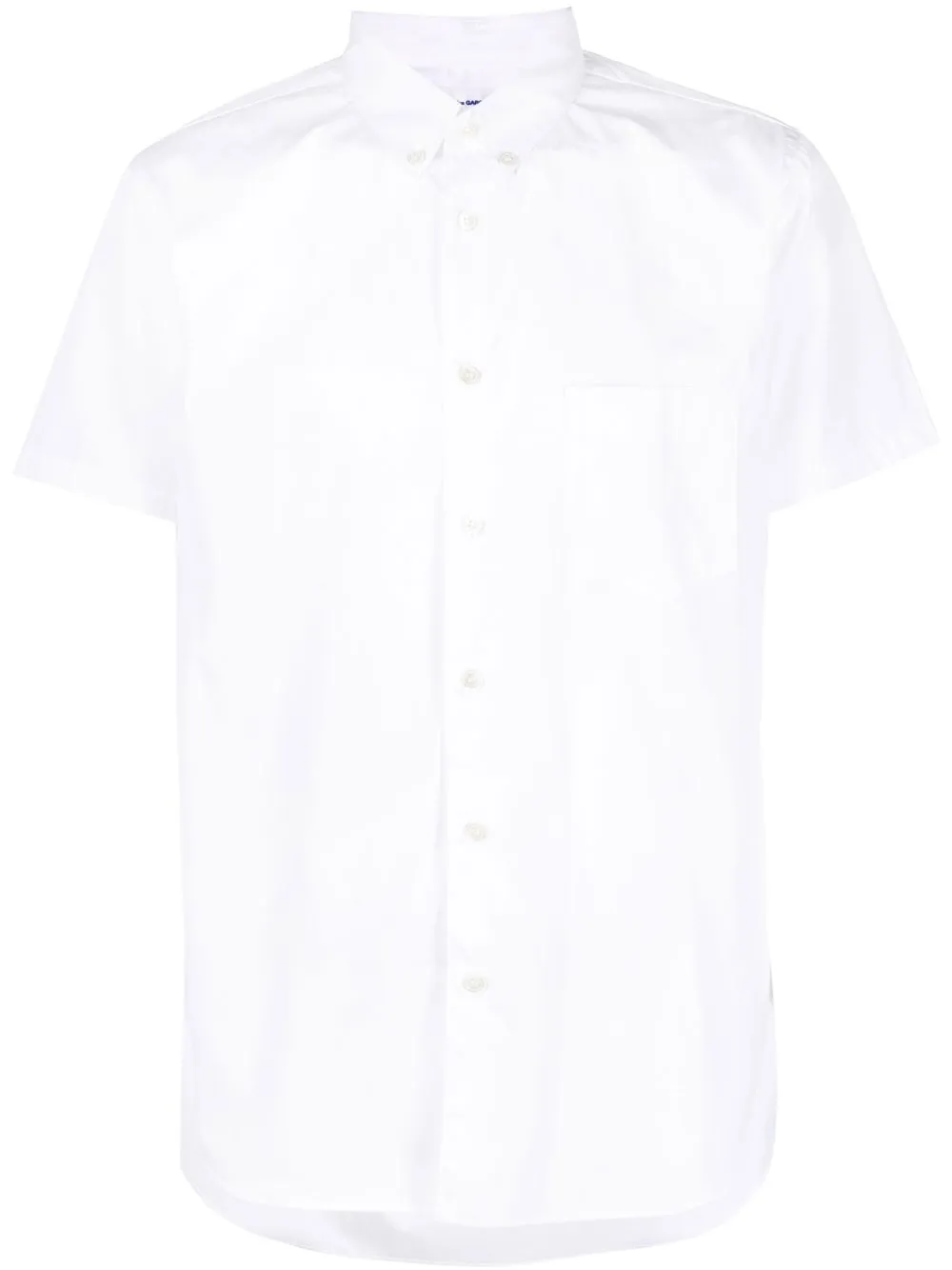 

Рубашка на пуговицах с короткими рукавами Comme Des Garçons Shirt, белый