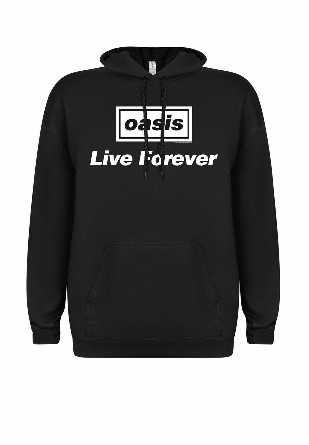 

Толстовка с капюшоном LIVE FOREVER rockshirts, черный