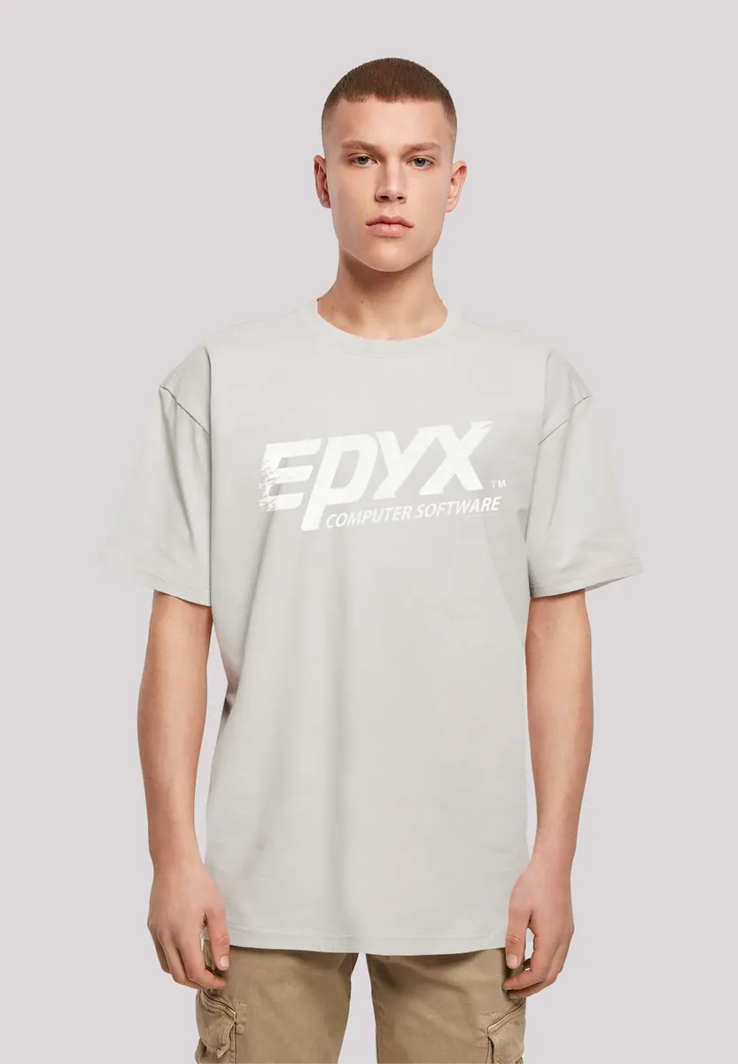 

F4NT4STIC Футболка "EPYX Logo WHT", принт, цвет Lightasphalt
