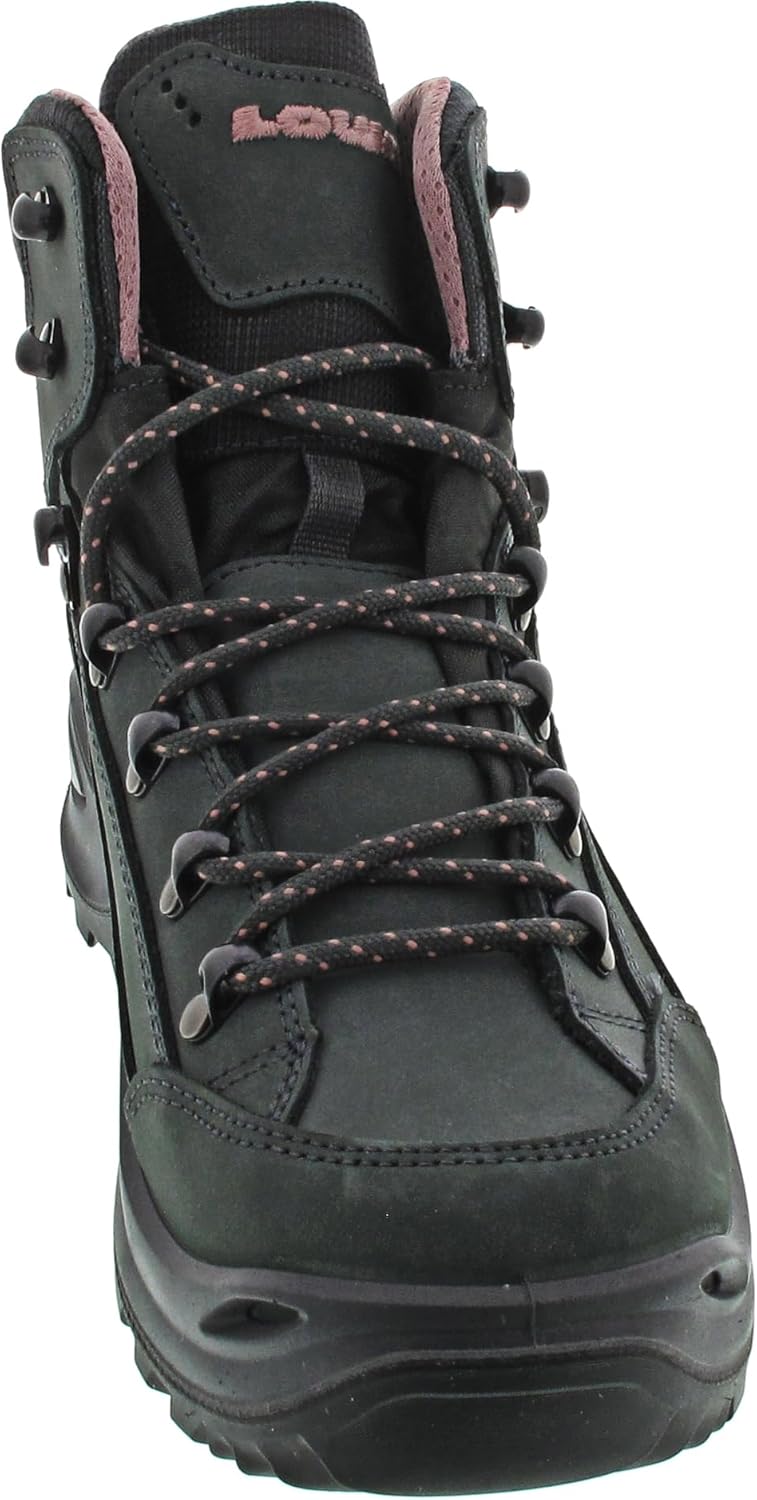 Мужские походные ботинки Lowa Renegade GTX Mid, зеленый — фото 4