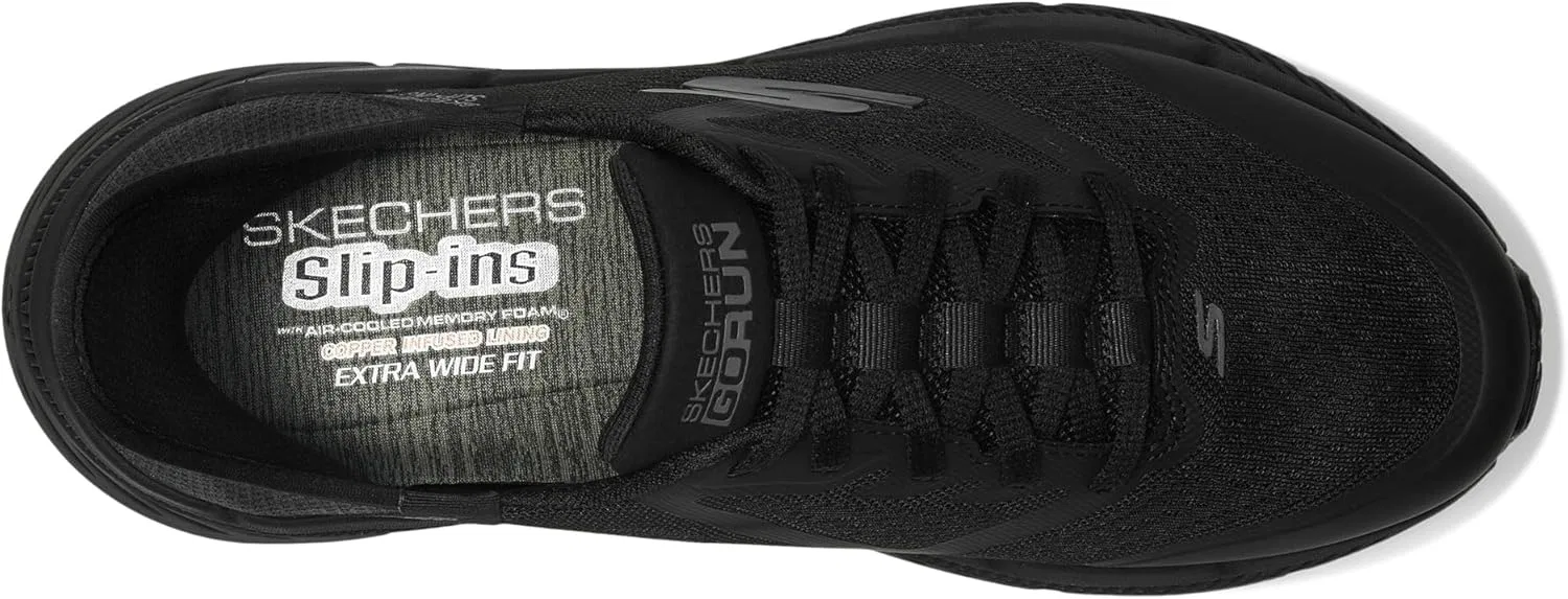 Мужские слипоны Skechers Max Cushioning Premier 2.0 Ascendant II Hands-Free, Black — фото 2