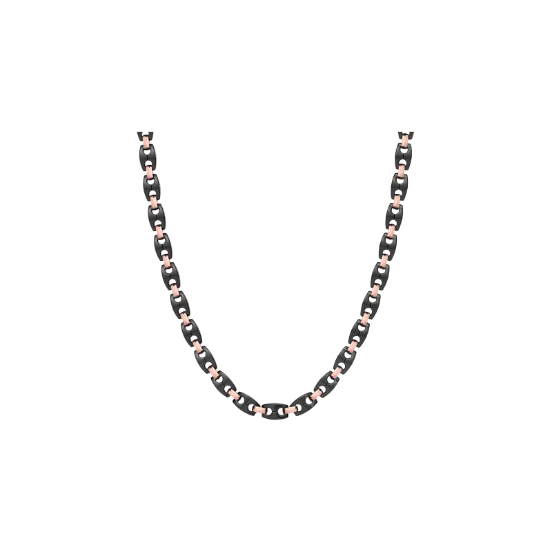 

Колье zancan из золота 18 карат, черной керамики и бриллиантов - kc063r-n Zancan