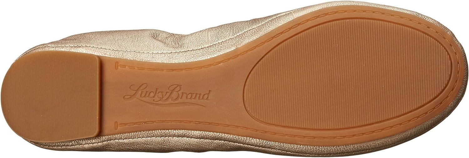 Туфли на плоской подошве Lucky Brand Emmie, цвет Platinum — фото 3