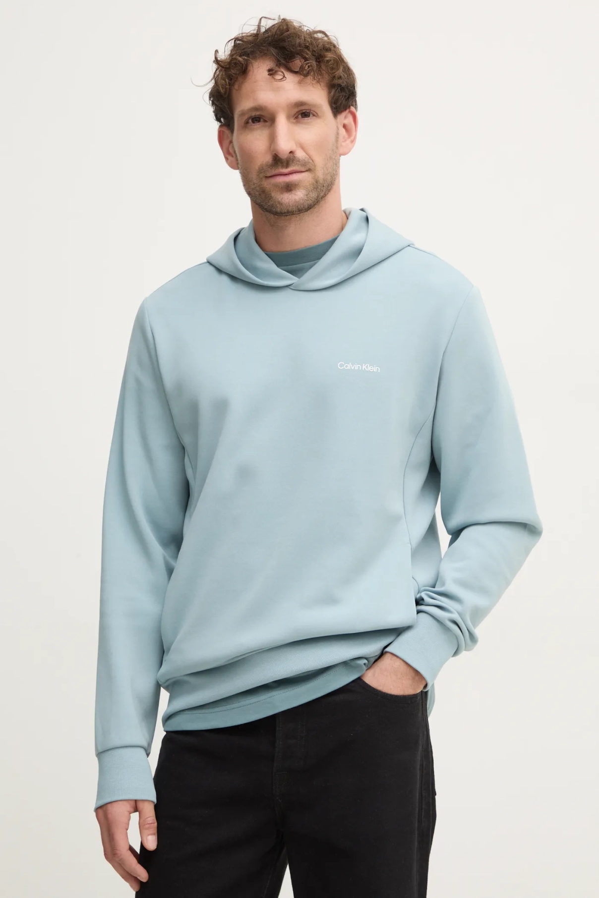

Толстовка Calvin Klein, бирюзовый