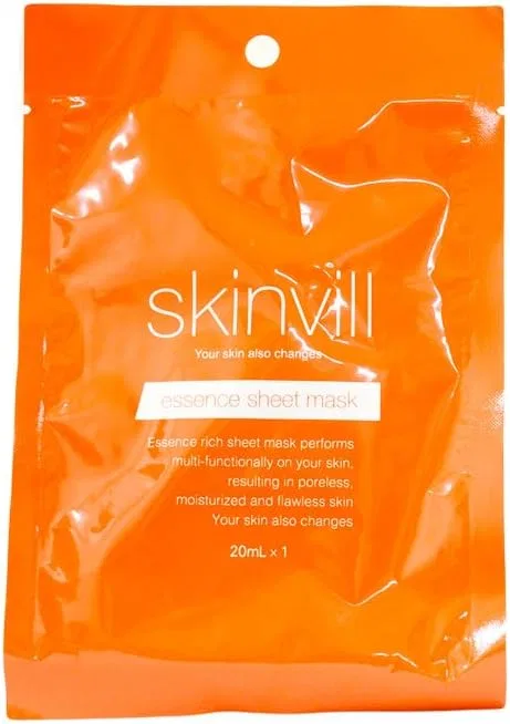 Маска для лица листовая Skinvill Skin Building Essence Sheet Mask, 20 мл, 1 шт