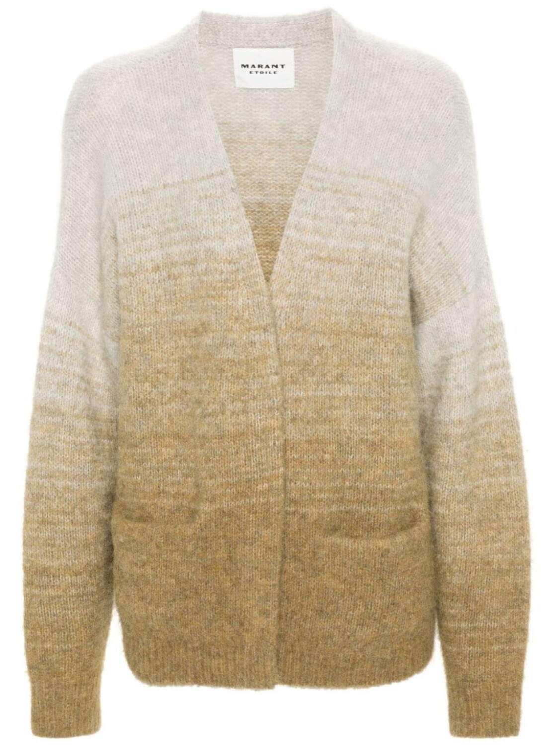

MARANT ÉTOILE кардиган Danea с эффектом градиента, нейтральный цвет