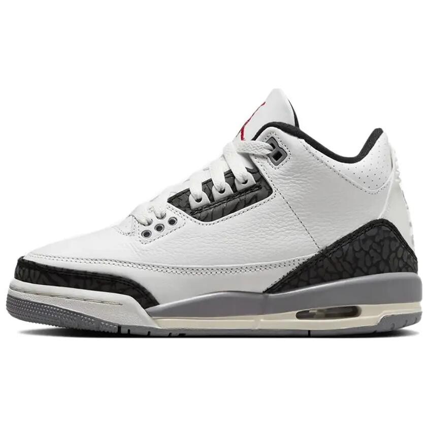 

Кроссовки Jordan 3 Retro Cement Grey GS, белый