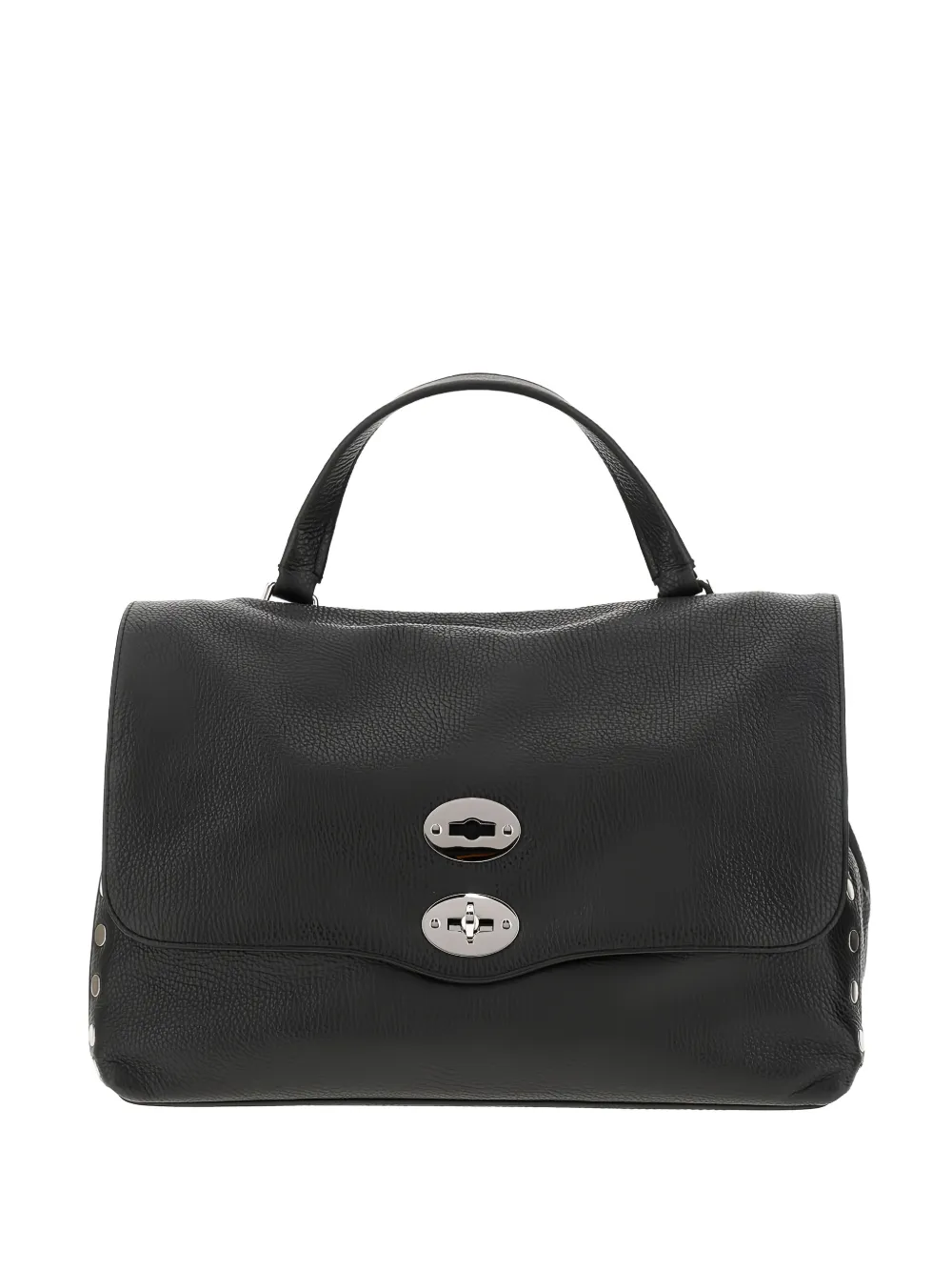 

Сумка-тоут Postina с заклёпками Zanellato, черный