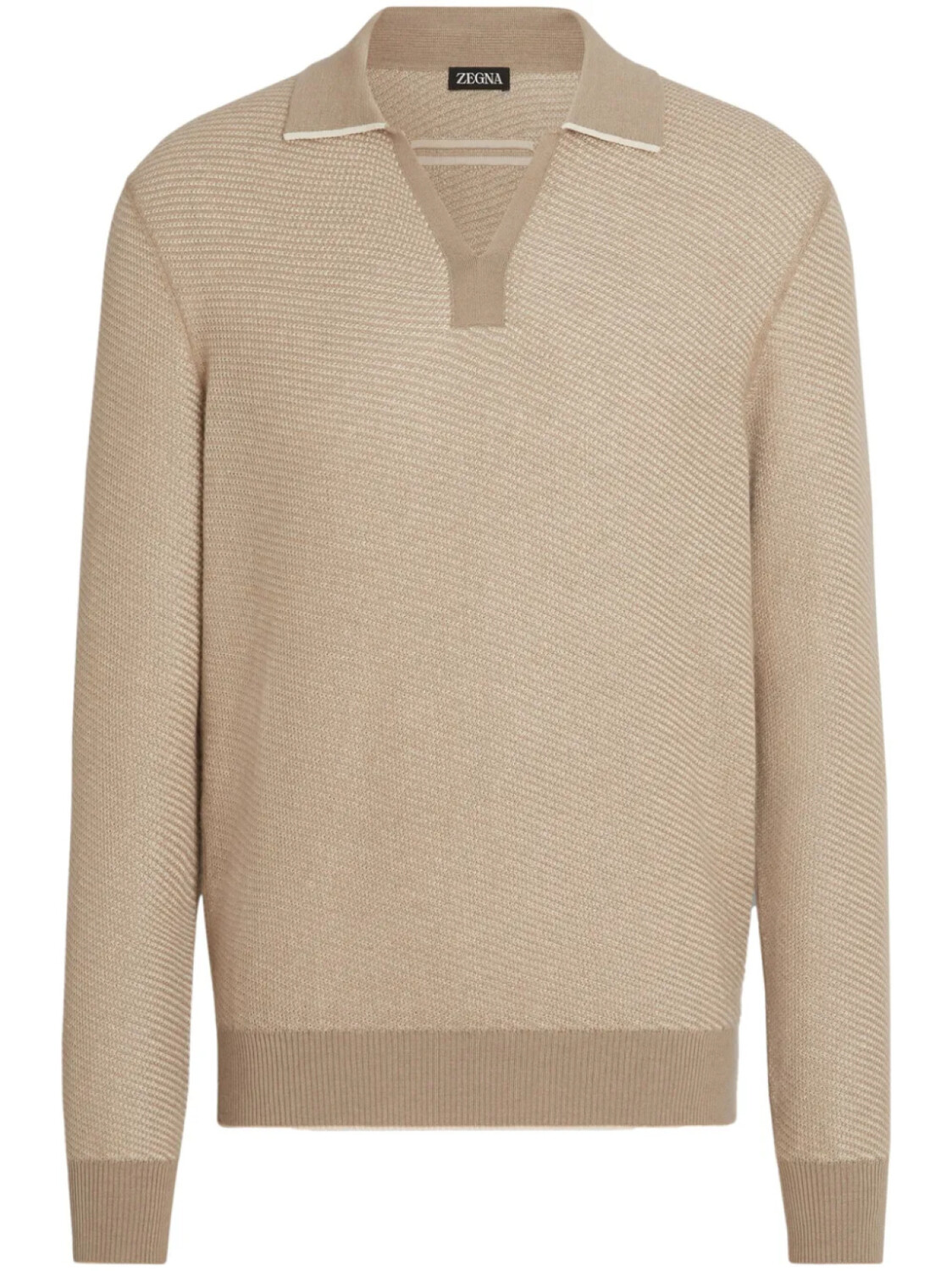 

Zegna трикотажная рубашка поло, нейтральный