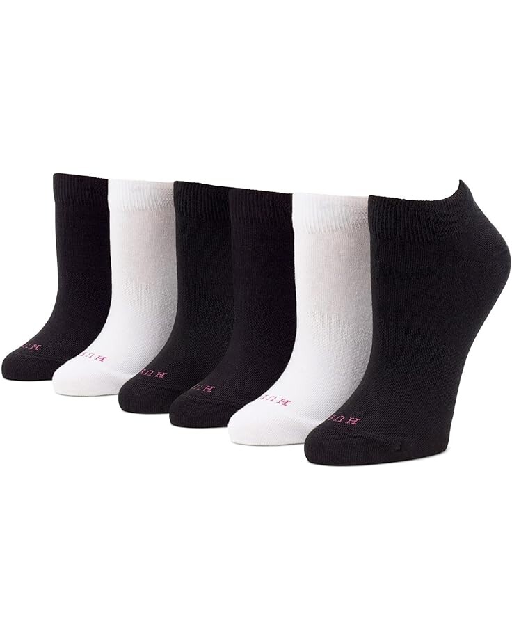 

Носки HUE The Perfect Sneaker Lowcut 6-Pack, черный/белый