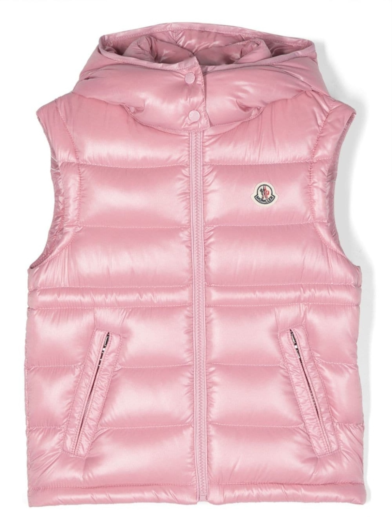 

Moncler Enfant дутый жилет Ania, розовый