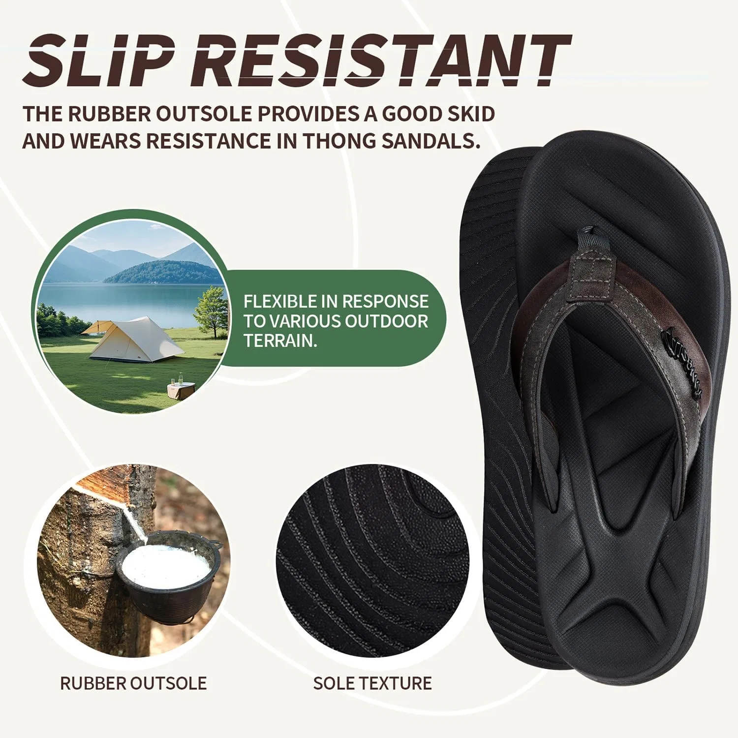 Сандалии с поддержкой стопы, серые RIKANR — фото 3