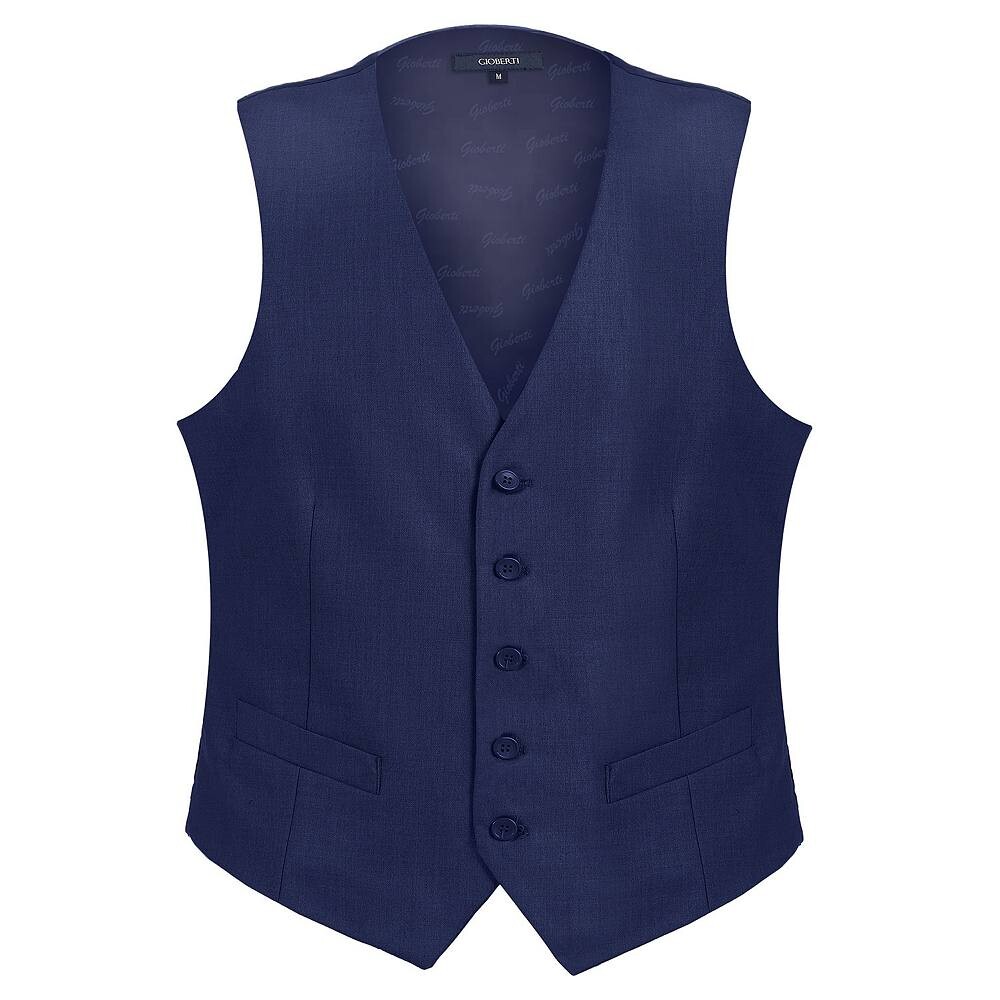 

Gioberti Мужской деловой костюм-жилет, цвет Royal Blue