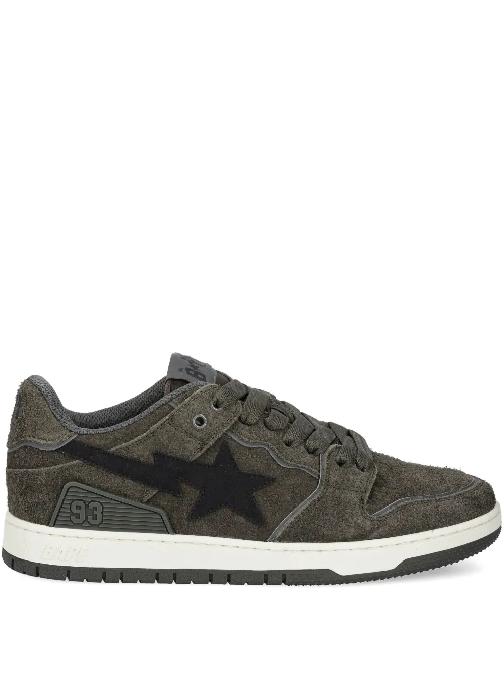 

Кеды Star-93 A BATHING APE, зеленый