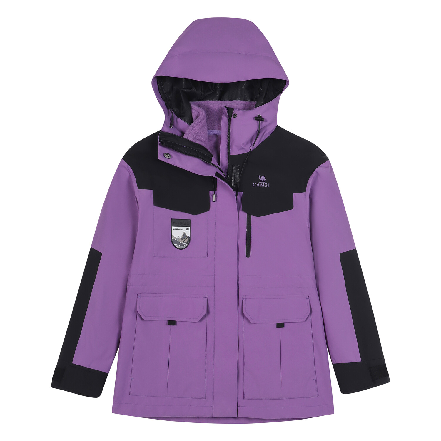 

Ветровки женские всепогодные Camel, цвет Crystal Purple
