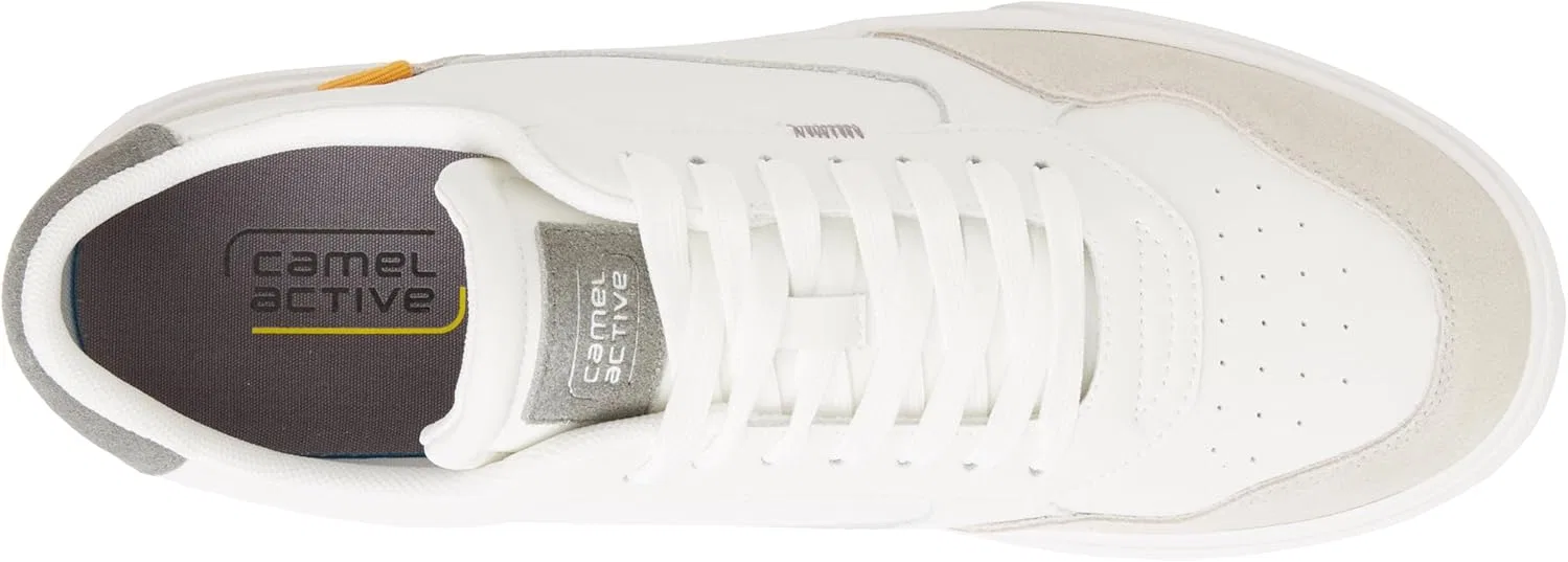 Кроссовки Camel Active Sneaker Nappa/Split OFFWEISS/GRAU — фото 3