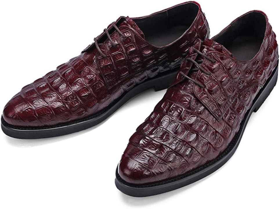 

Мужские классические туфли, весенние офисные деловые кожаные туфли, для вечеринок, свадеб, банкетов, формальные туфли, красные - 45/UK 10.5/US 11 Grvpm