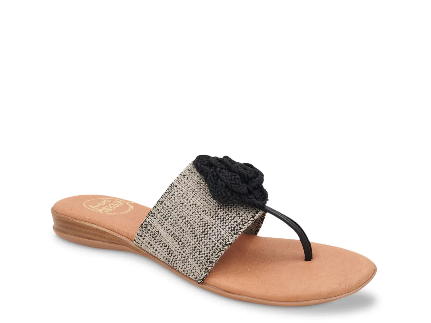 Сандалии Nara Sandal Andre Assous, черный/бежевый