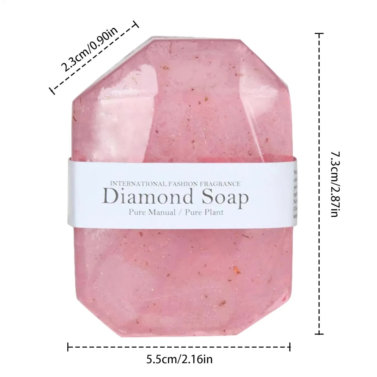 Натуральное увлажняющее мыло ручной работы Gemstone Soap, 100 г Generisch — фото 2