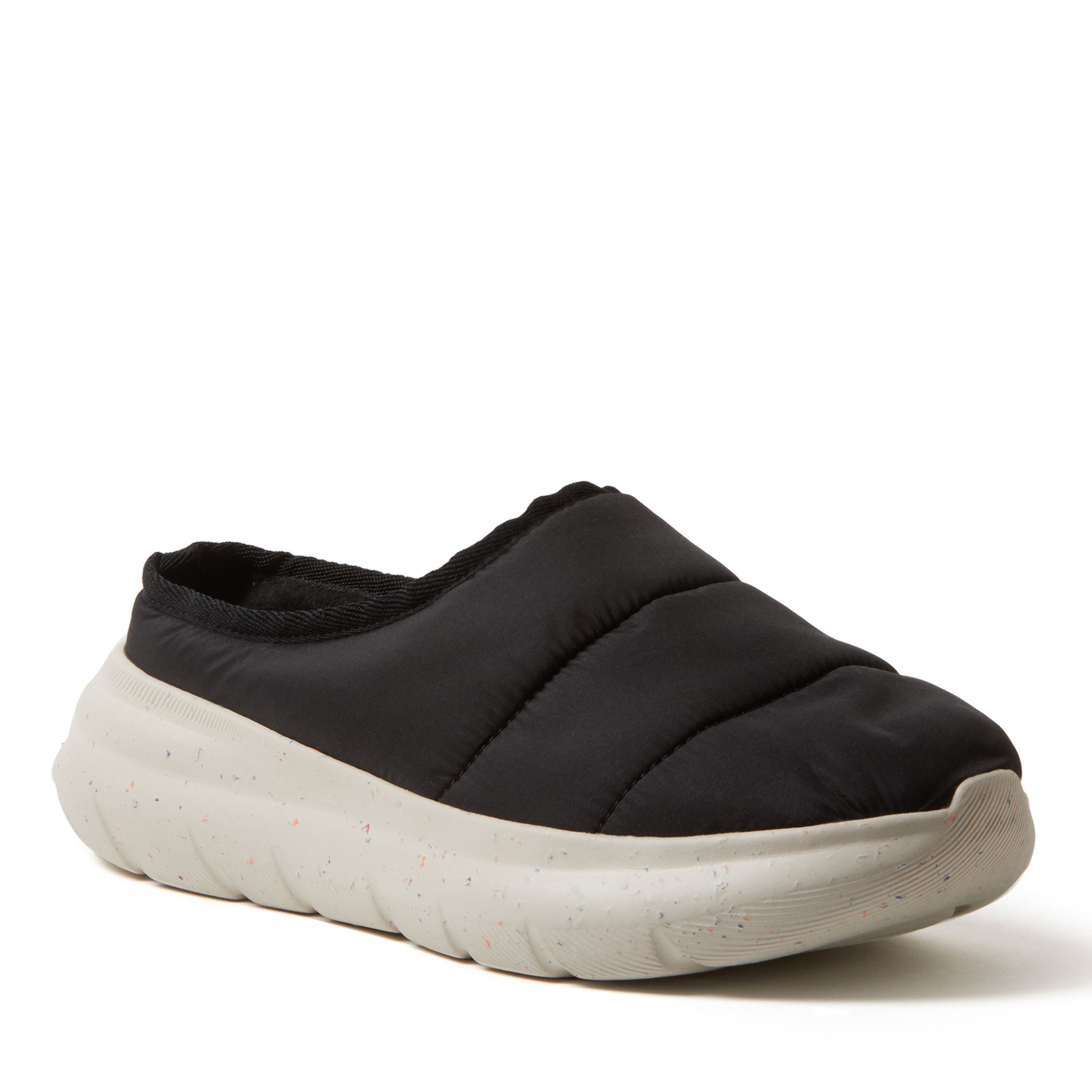 

Мужские сабо Dearfoams Ontario Slip-On с Regnr8, черный