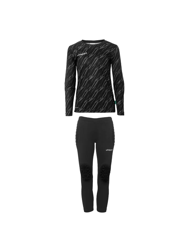 

Uhlsport Вратарь выставляет Progressive Junior в черной форме