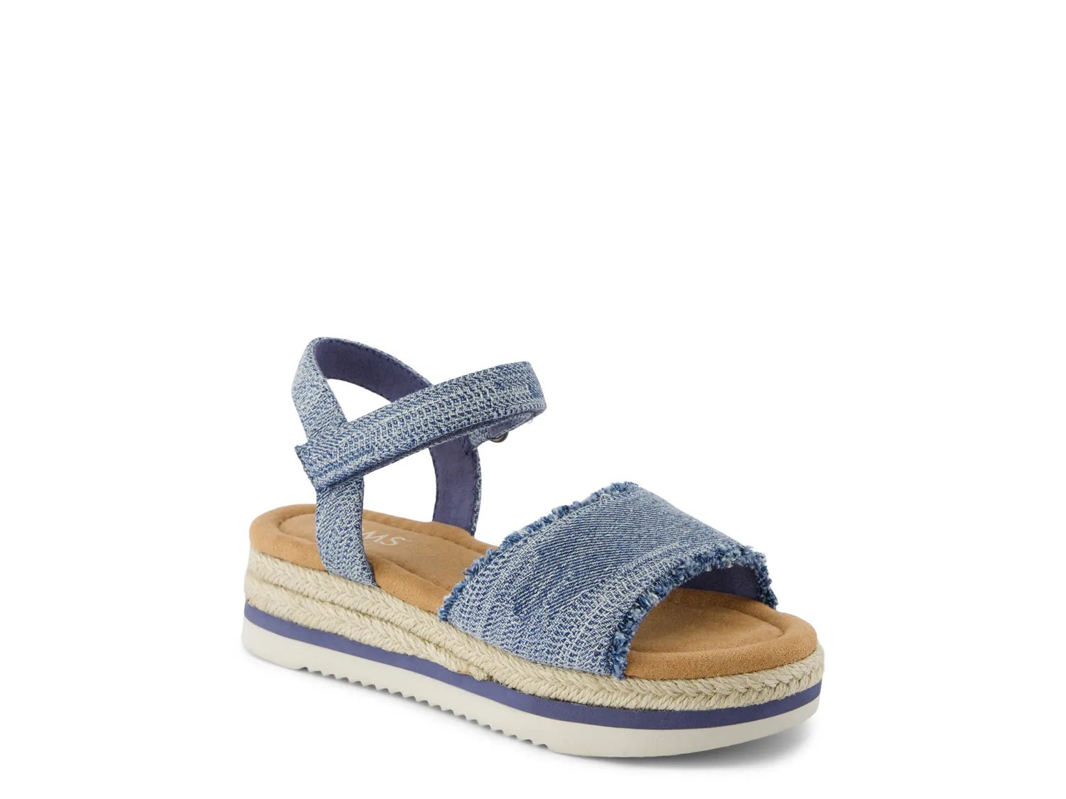 

Сандалии TOMS Diana Espadrille Wedge Sandal - Kids', темно-синий